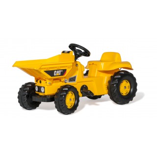 Minamas traktorius savivartis vaikams nuo 2,5 iki 5 metų | rollyKid Dumper CAT | Rolly Toys
